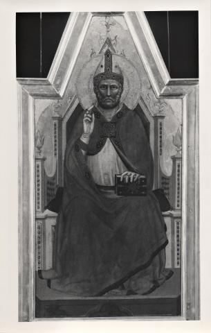 Bulloz — Daddi Bernardo - sec. XIV - Santo vescovo in trono — insieme